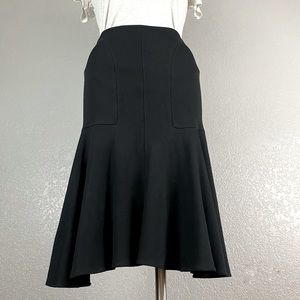 Vintage ALAÏA Fitted Stretch Tulip Flare Designer Skirt